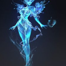 Схема вышивки «Дух воды»