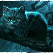 Схема вышивки «Кот Чеширский»