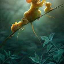 Схема вышивки «Утро доброе»