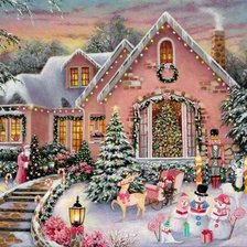 Схема вышивки «inverno»