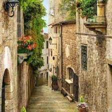 Схема вышивки «Городской пейзаж»