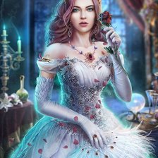 Схема вышивки «ritratto»