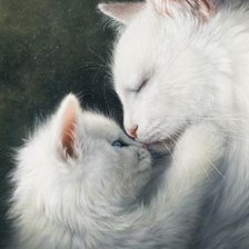 Схема вышивки «Мать и дитя»