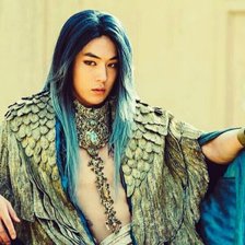 Схема вышивки «речной бог»