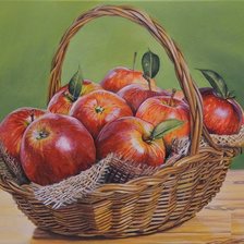 Схема вышивки «яблочки»