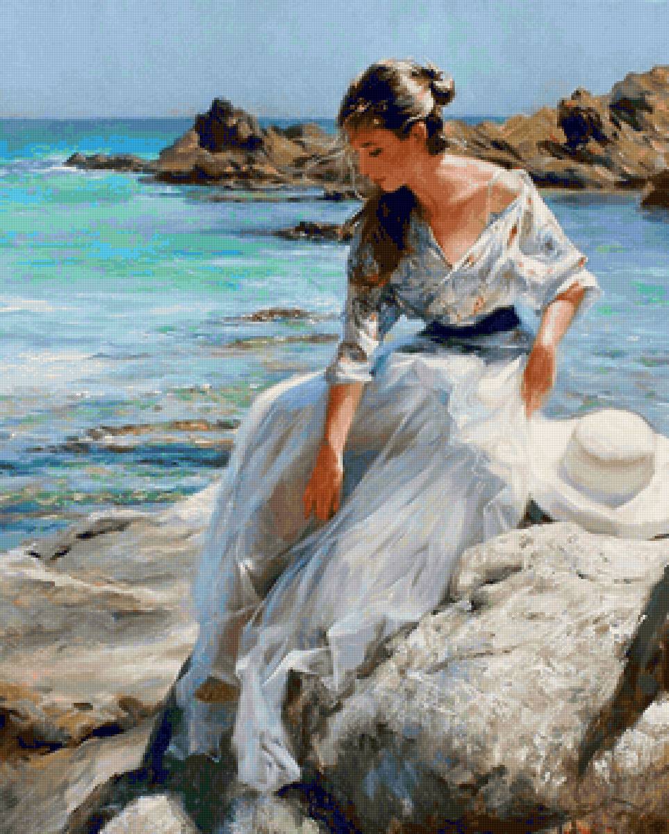 девушка у окна - девушка - предпросмотр