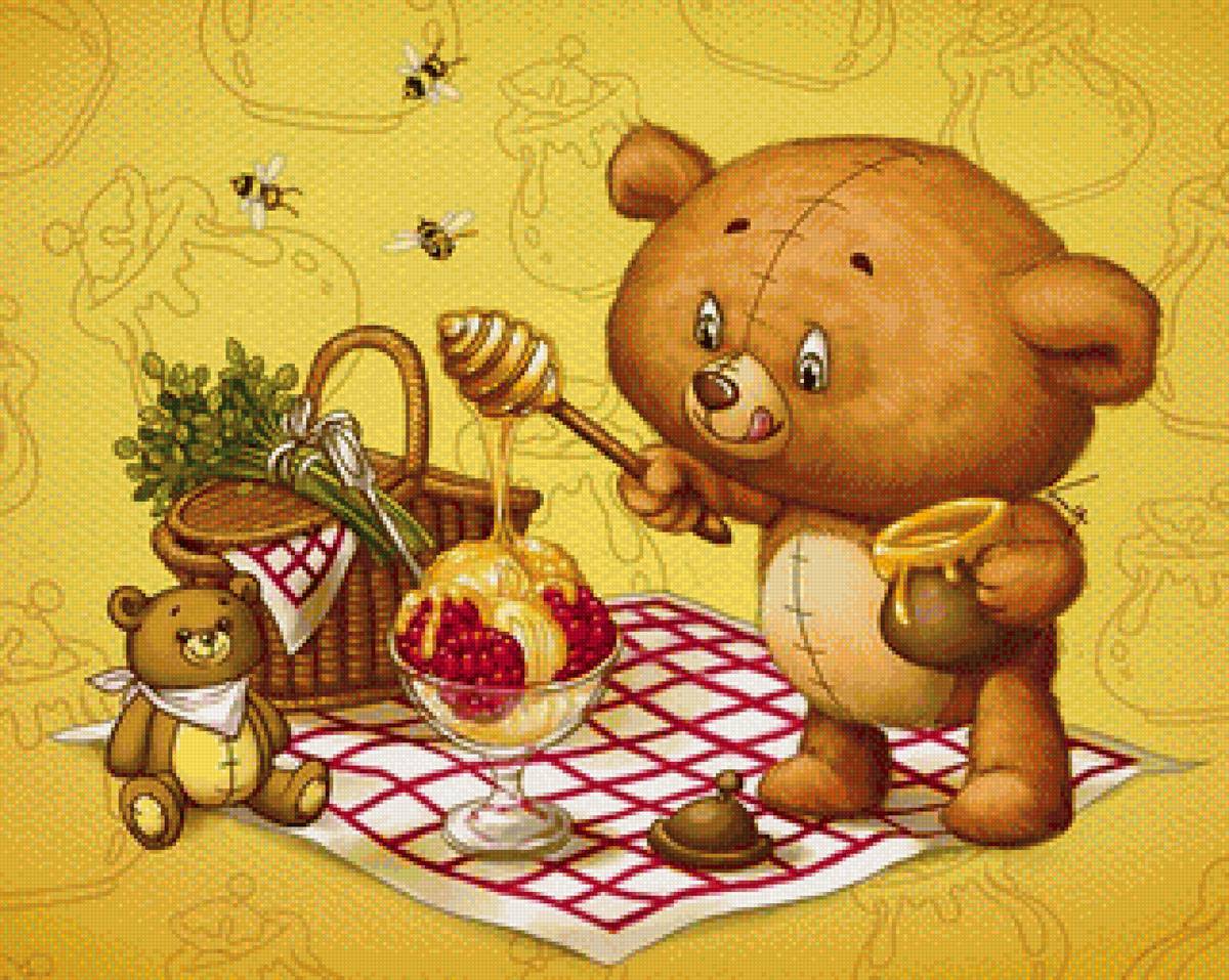 Мёдок - детское, мед, сладко, медведь - предпросмотр