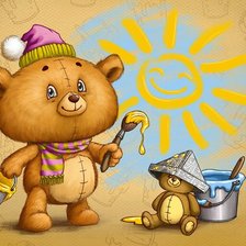 Схема вышивки «Маляры»