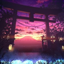 Схема вышивки «япония»