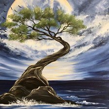 Схема вышивки «Полнолуние»