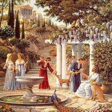 Схема вышивки «ЛЛОЙД ТАУНСЕНД. САДЫ АТЛАНТИДЫ»