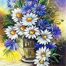 Схема вышивки «Цветы»