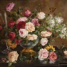 Схема вышивки «Букет»