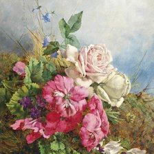 Схема вышивки «Цветы»