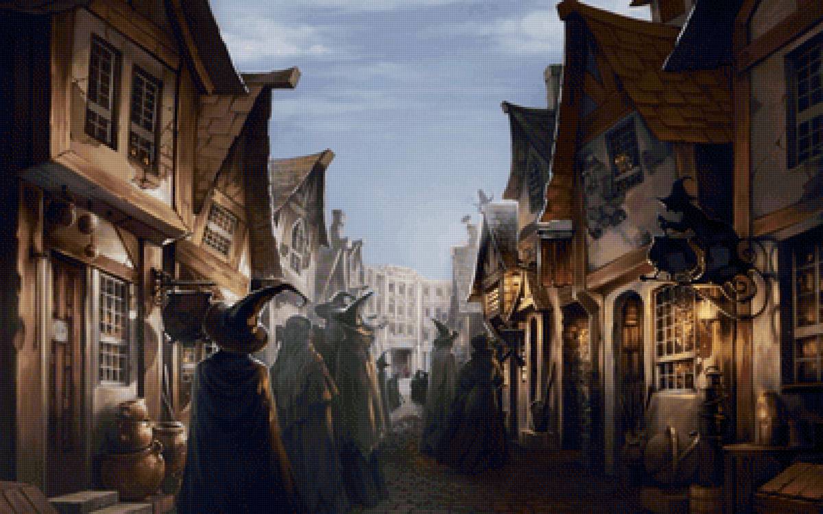 деревня Хогсмит - деревня, гарри поттер - предпросмотр