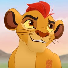 Схема вышивки «Король лев»