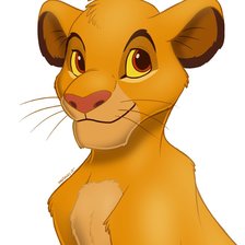 Схема вышивки «Король лев»