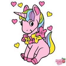 Схема вышивки «Маленькие пони»