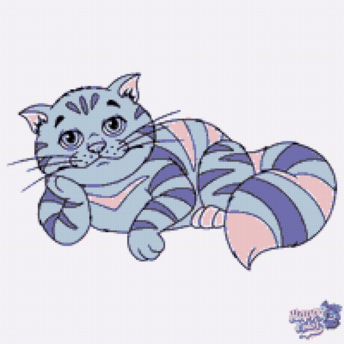 Кот - чешир, алиса в стране чудес, чеширский кот - предпросмотр