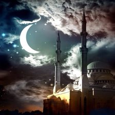 Схема вышивки «Мечеть»