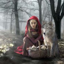 Схема вышивки «Волчьи чары 1»