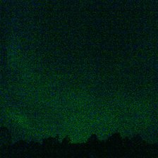 Схема вышивки «Северное сияние»