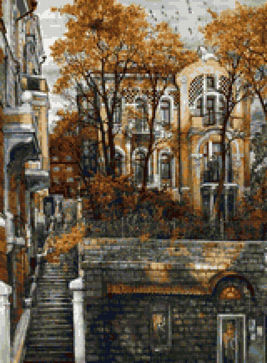 Осень в городе - предпросмотр