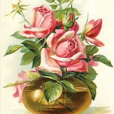 Схема вышивки «Розы»