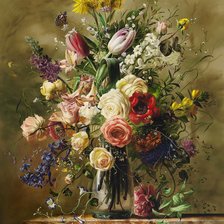 Схема вышивки «Букет»