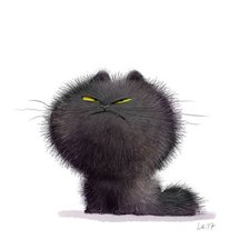 Схема вышивки «Кот»