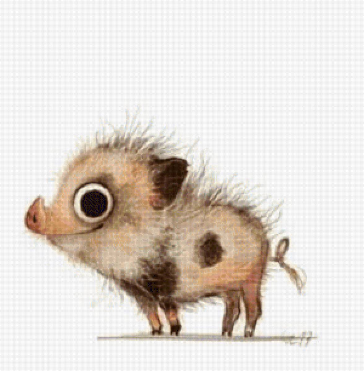 Свинка - свинья, свинка - предпросмотр