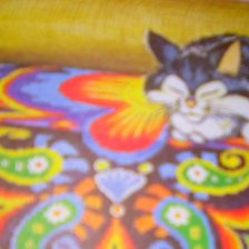 Схема вышивки «котенок»