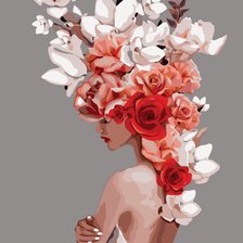 Схема вышивки «Женская природа 2»