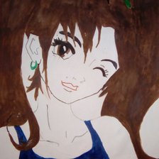 Схема вышивки «девушка»