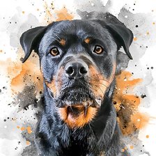 Схема вышивки «Cão.»