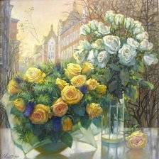 Схема вышивки «Ожидание»