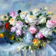 Схема вышивки «Букет»