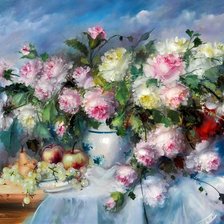 Схема вышивки «Букет»