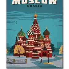 Схема вышивки «Moscow2»