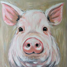 Схема вышивки «Porquet»