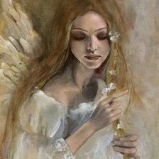 Схема вышивки «angel small»