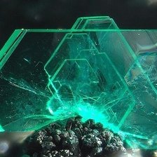 Схема вышивки «Халькофиллит»