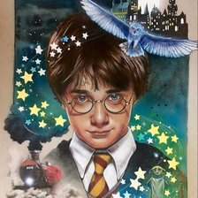 Схема вышивки «гарри поттер»