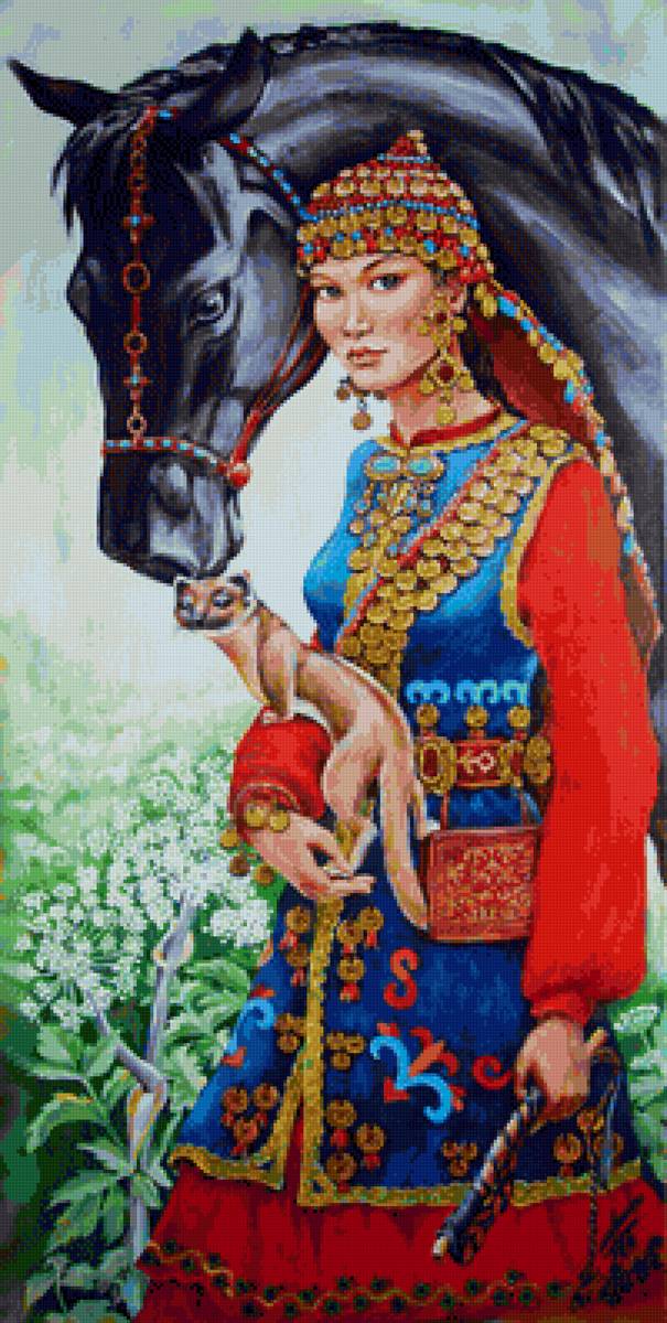 Девушка воин - предпросмотр