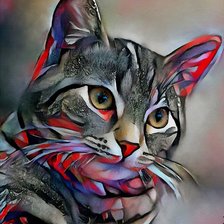 Схема вышивки «Gato.»