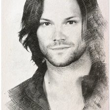 Схема вышивки «Джаред Падалеки»