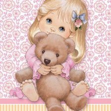 Схема вышивки «Детство»