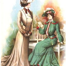 Схема вышивки «Vintage pic»