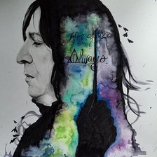 Схема вышивки «северус снейп»