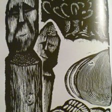 Схема вышивки «Хантыйские шаманские божества»